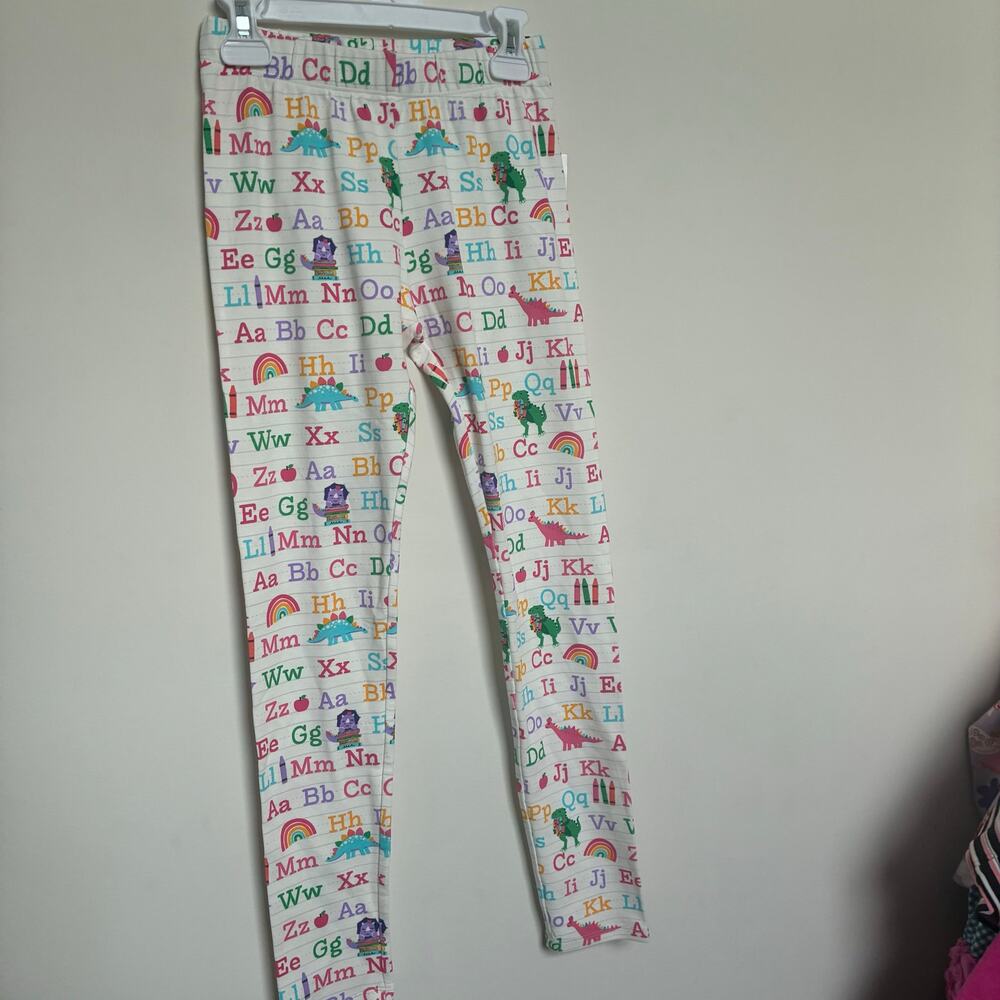 Gymboree Alphabet Dinosaur Leggings – Girls Size 12 – NWT